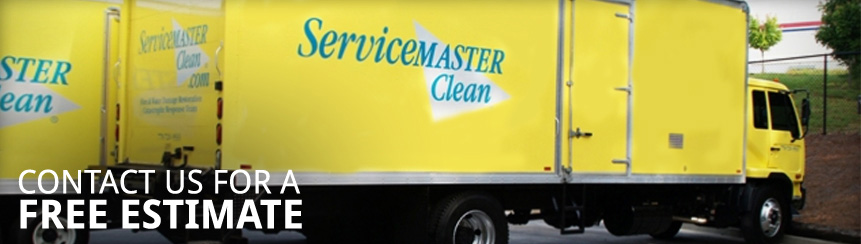 Service Master Clean Truck Services door to door